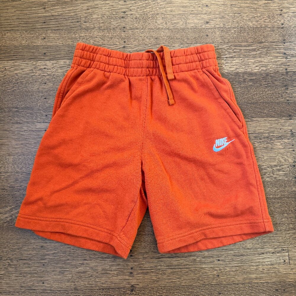 Boys Size Large Orange Sweat shorts